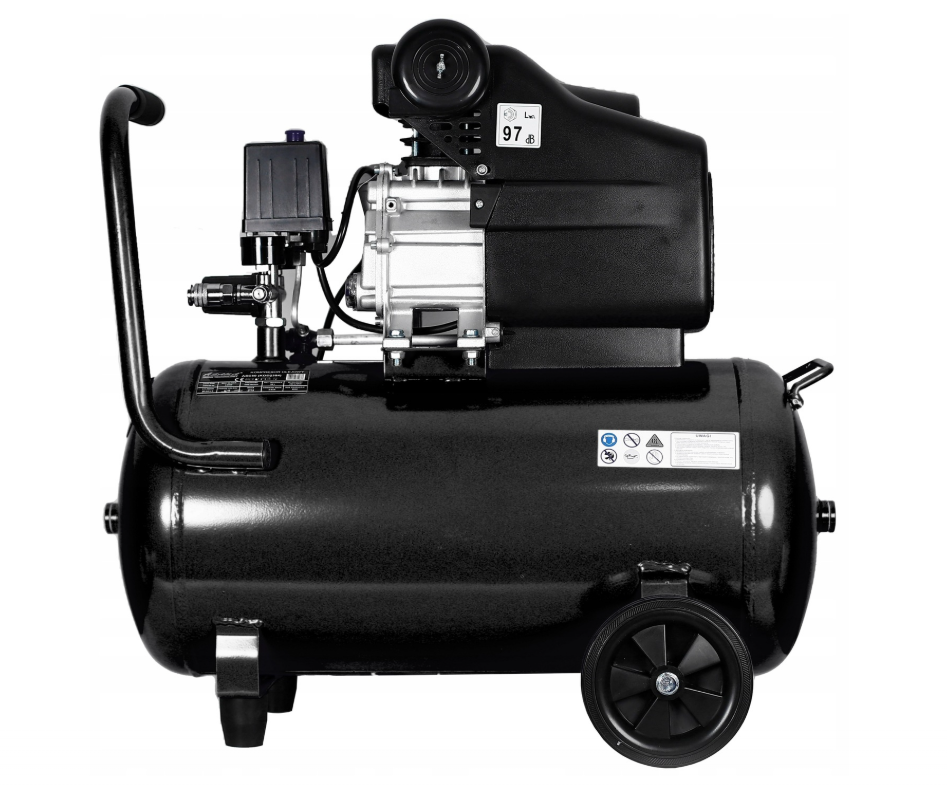 Compresor aer 50L, rezervor 50 litri, alimentare electrica, pentru atelier si uz casnic (AC50) [2]