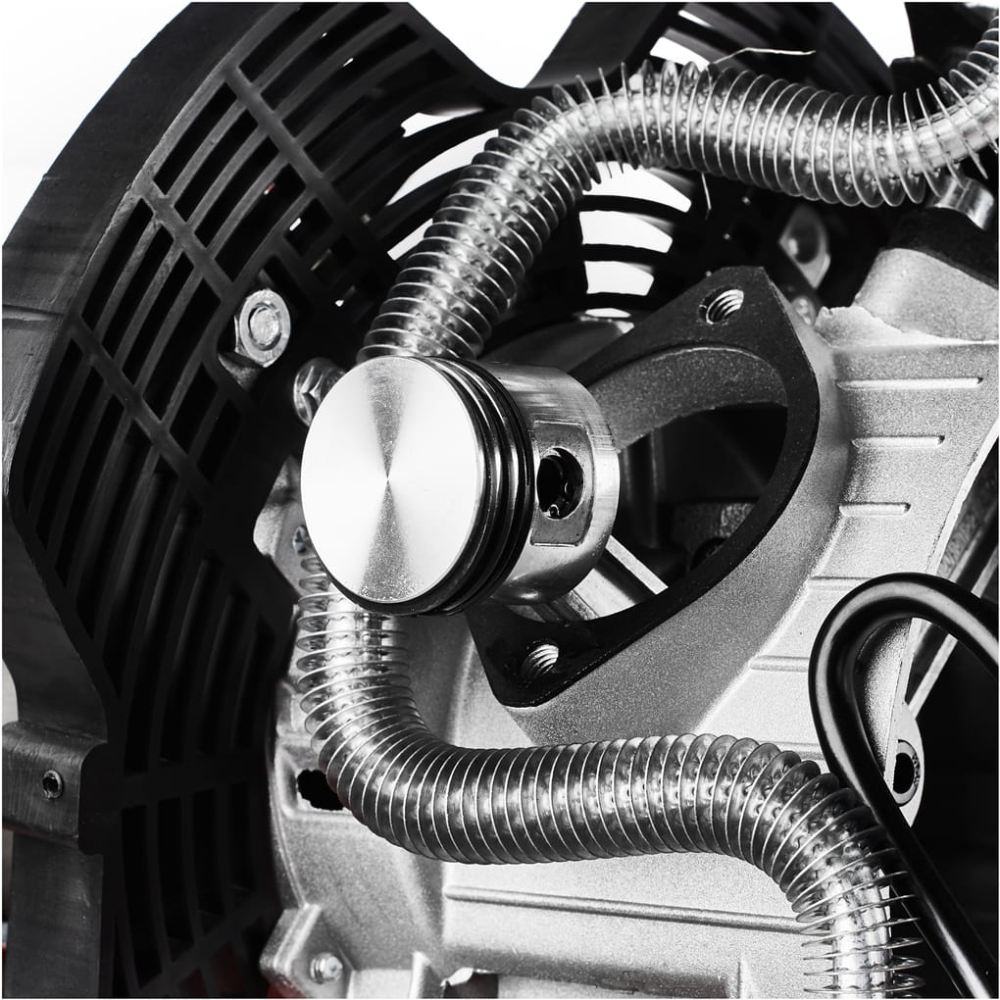 Compresor aer cu ulei 100L 2 pistoane 3 kW 530 l/min 8 bari pentru scule pneumatice (ACV100) [10]