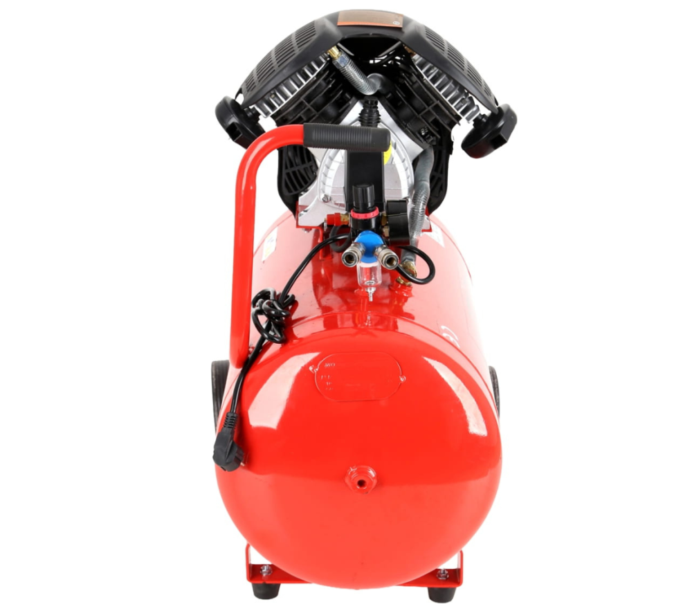 Compresor aer cu ulei 100L 2 pistoane 3 kW 530 l/min 8 bari pentru scule pneumatice (ACV100) [23]
