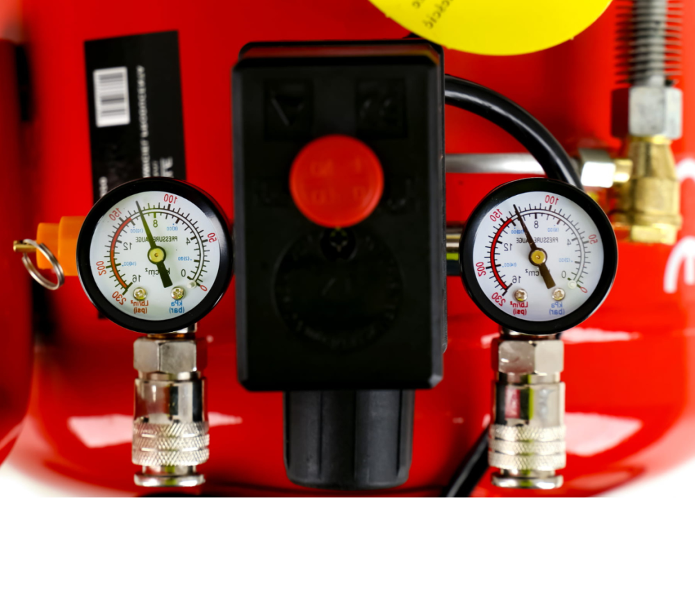 Compresor aer cu ulei 50L 3 kW 2 pistoane 530 l/min 8 bari pentru scule pneumatice (ACV50) [4]