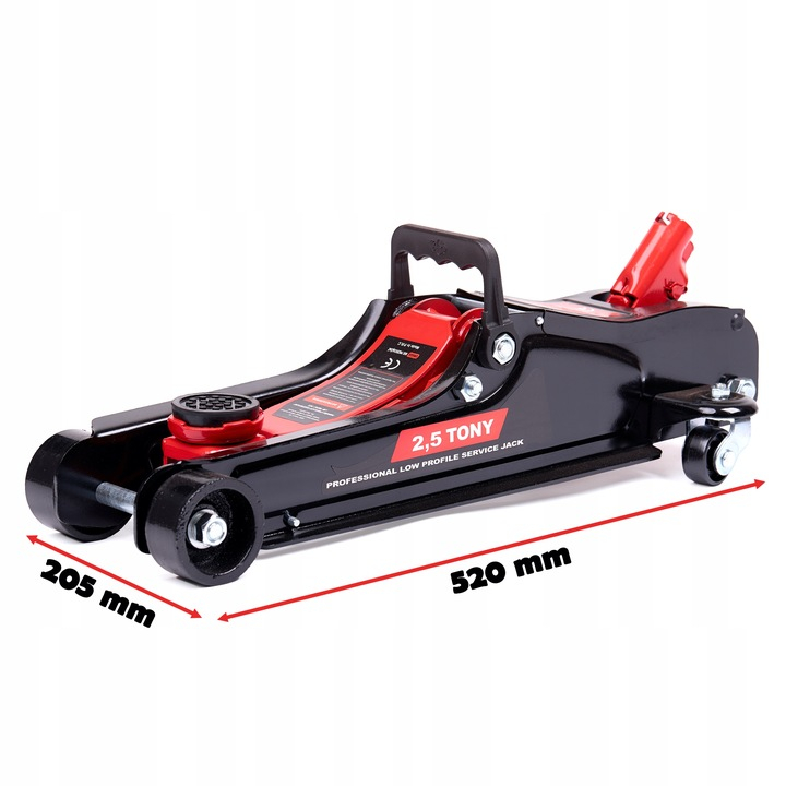 Cric hidraulic crocodil 2.5T, ridicare stabila pentru autovehicule usoare si medii (HJ25000) [5]