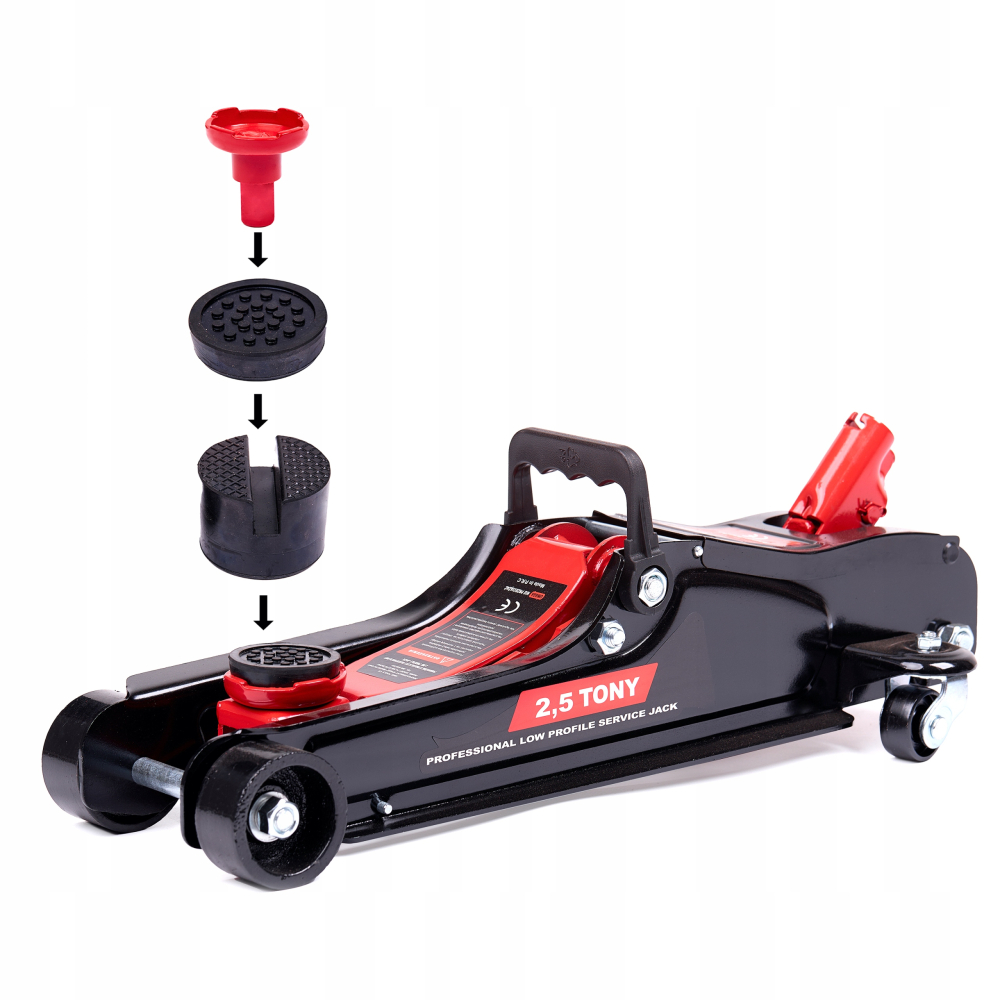 Cric hidraulic crocodil 2.5T, ridicare stabila pentru autovehicule usoare si medii (HJ25000) [7]