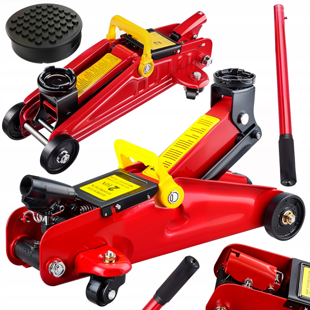 Cric hidraulic crocodil 2T, ridicare rapida si stabila pentru autovehicule usoare (HJ2000) [11]