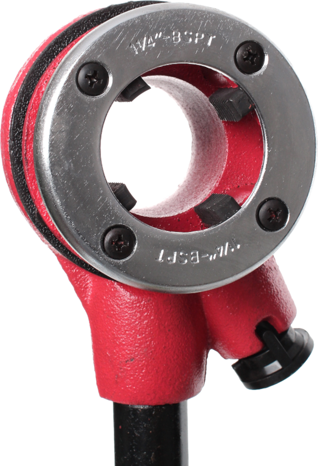 Dispozitiv manual de filetat tevi 1/2-1 1/4 inch cu 4 filiere si valiza transport (DFT4) [6]
