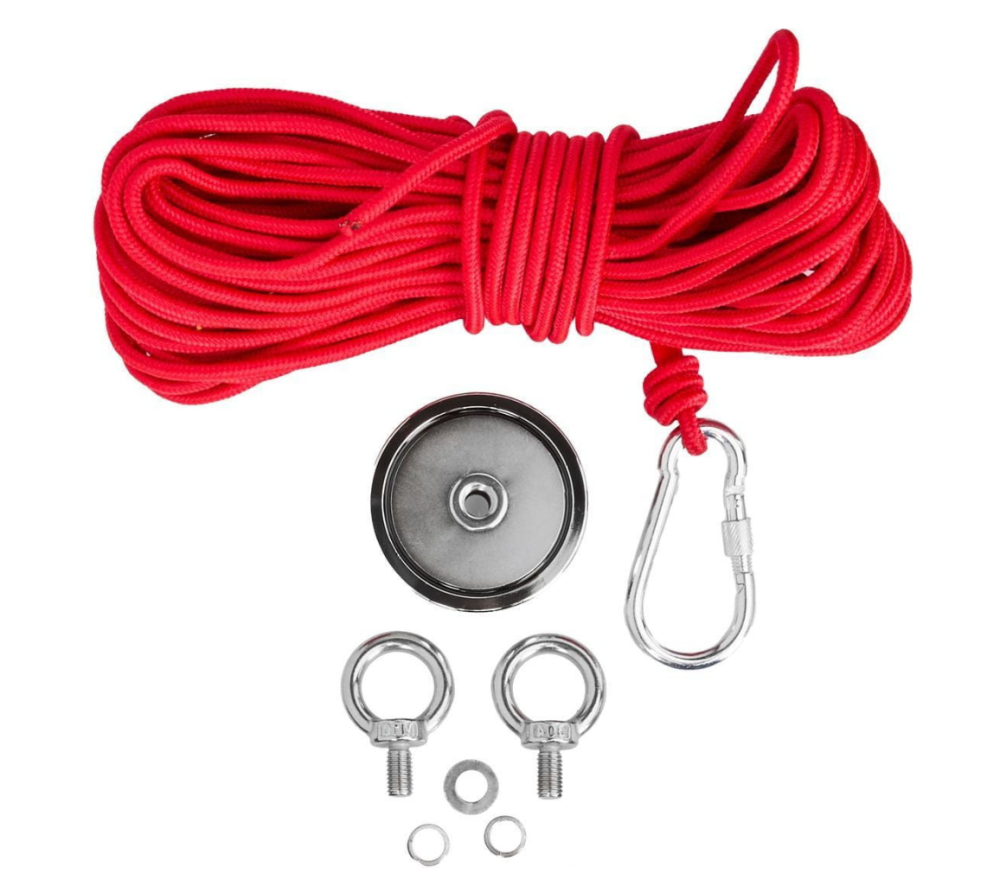 Magnet neodim pescuit 100 kg cu franghie 20 m (MN100KG) [2]