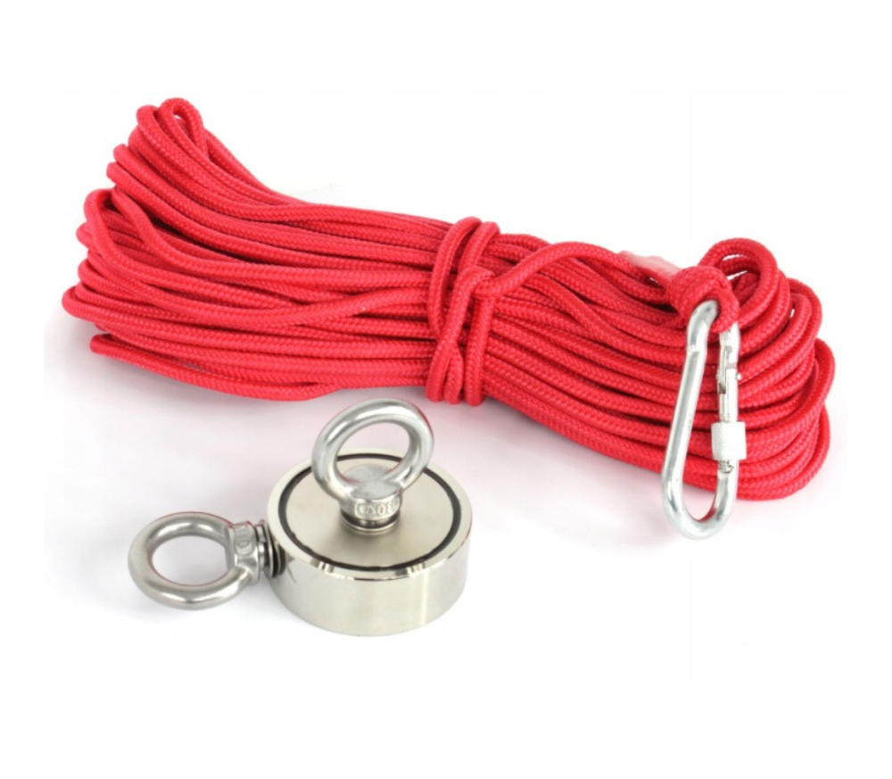 Magnet neodim pescuit 240 kg cu franghie 20 m (MN240KG) [3]
