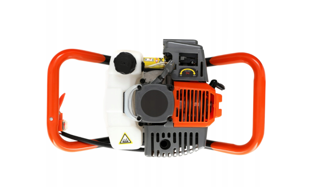 Motoburghiu pamant 6.7CP, 2T, burghiu pentru stalpi si plantare, benzina (EA6.7) [3]