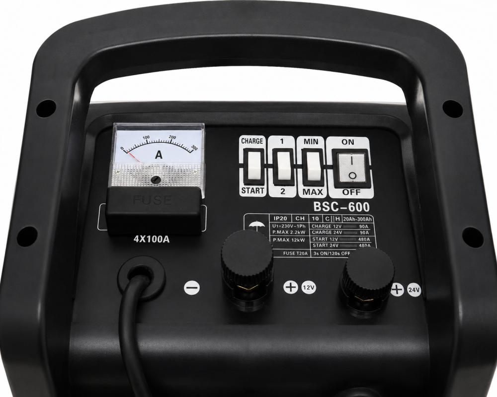 Redresor auto cu pornire 600A 12/24V (RP600) [2]