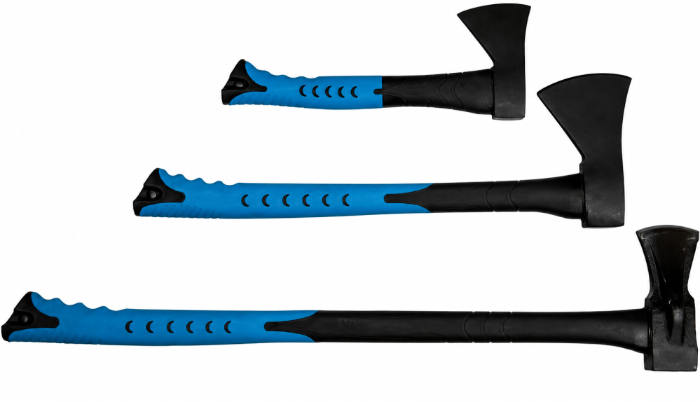 Set 3 topoare cu maner din fibra de sticla 600-2200 g (TA3) [2]