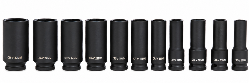 Set chei tubulare de impact 1/2" 10-30 mm 13 piese CrV (STI1230) [2]