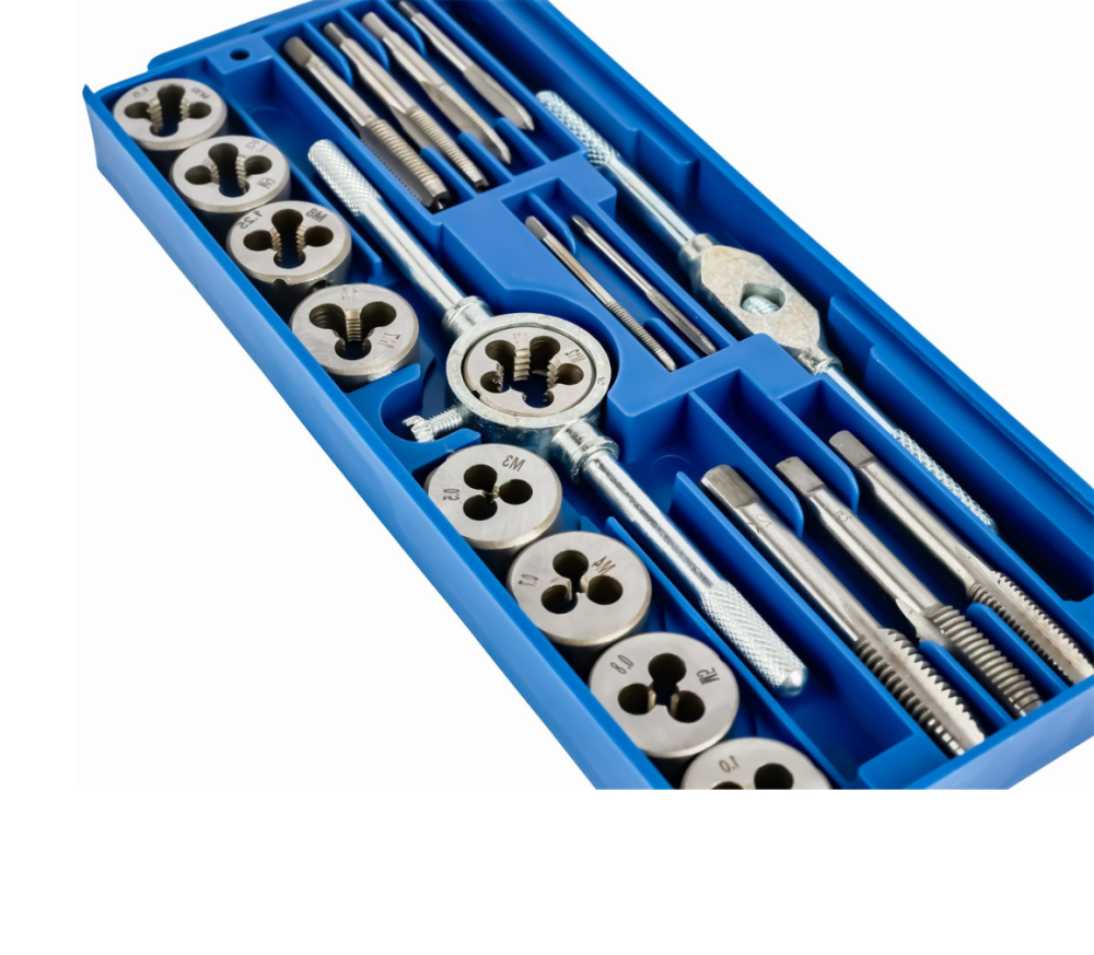 Set profesional tarozi si matrite pentru filetare 20 piese (STM20) [3]