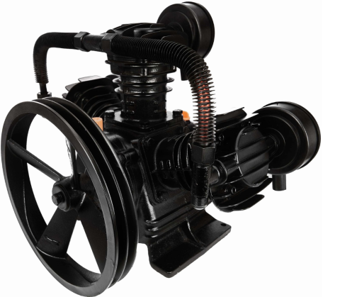 Cap compresor aer V3090 3 cilindri 900 l/min 8 bari diametru 90 mm motor 7.5 kW (CHV3090) [6]