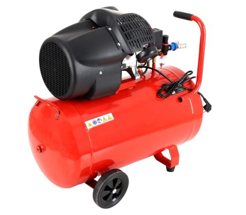 Compresor aer cu ulei 100L 2 pistoane 3 kW 530 l/min 8 bari pentru scule pneumatice (ACV100) [20]