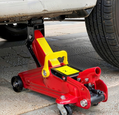 Cric hidraulic crocodil 2T, ridicare rapida si stabila pentru autovehicule usoare (HJ2000) [1]