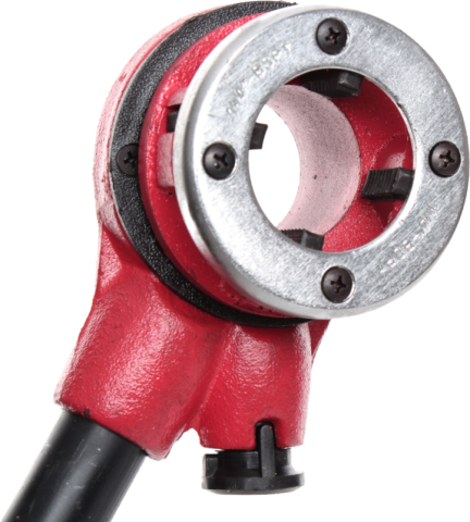 Dispozitiv manual de filetat tevi 3/8-1 1/4 inch cu 5 filiere si valiza transport (DFT5) [4]