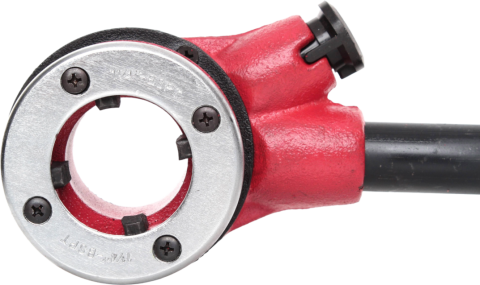 Dispozitiv manual de filetat tevi 3/8-1 1/4 inch cu 5 filiere si valiza transport (DFT5) [3]