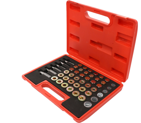 Produse - Kit reparatie filet buson baie ulei 114 piese cu tarozi si dopuri M13-M22 (KRF114)