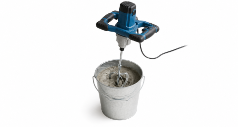Malaxor electric 2800W pentru mortar si adeziv, viteza reglabila, amestecator constructii (EM2800) [2]