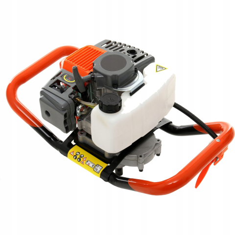 Motoburghiu pamant 6.7CP, 2T, burghiu pentru stalpi si plantare, benzina (EA6.7) [7]