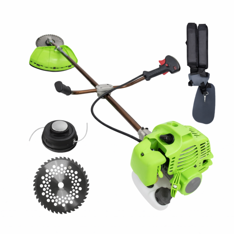 Produse - Motocoasa benzina 7.6CP, 2T, pentru iarba si buruieni, disc si fir incluse (BC7.6)