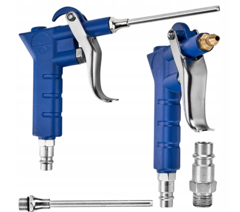 Produse - Pistol suflare aer comprimat reglabil 8 bar cu cupla rapida pentru curatare atelier si service (IW1900)