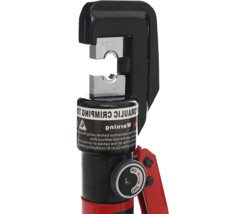 Presa hidraulica pentru sertizat 4-70mm 6T cu matrite pentru papuci si cabluri (PH70) [1]