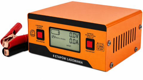 Produse - Redresor auto cu microprocesor 10A 6-24V cu display LCD (RA10X)