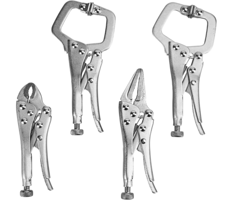 Produse - Set 4 clesti de sudura profesionali (CS4)
