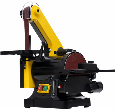 Produse - Slefuitor banda si disc 600W 25x750mm disc 125mm masa inclinabila pentru lemn si metal (BDS600)