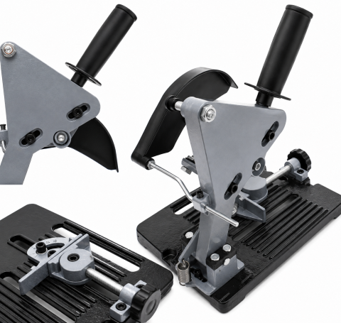 Produse - Suport pentru polizor unghiular 115-125 mm cu baza din fonta (SPU125)