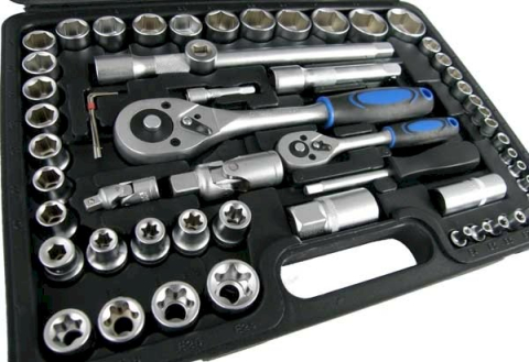 Trusa scule 108 piese, set complet chei tubulare si accesorii pentru uz auto si mecanic (WS108) [7]