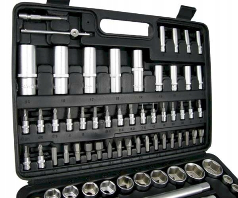 Trusa scule 108 piese, set complet chei tubulare si accesorii pentru uz auto si mecanic (WS108) [4]