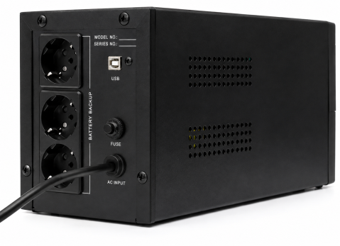UPS sursa de alimentare neintreruptibila 1500VA 900W cu afisaj LCD (UPS1500LCD) [2]