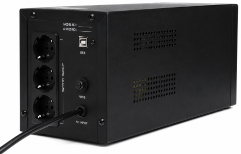 UPS sursa de alimentare neintreruptibila 2000VA 1200W cu afisaj LCD AVR (UPS2000LCD) [2]
