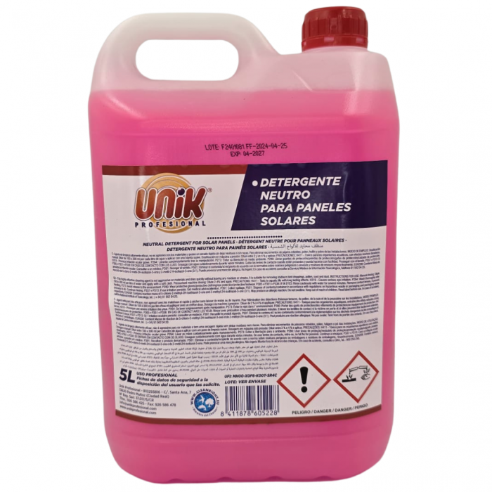 Detergent neutru pentru panouri solare 5 L [1]