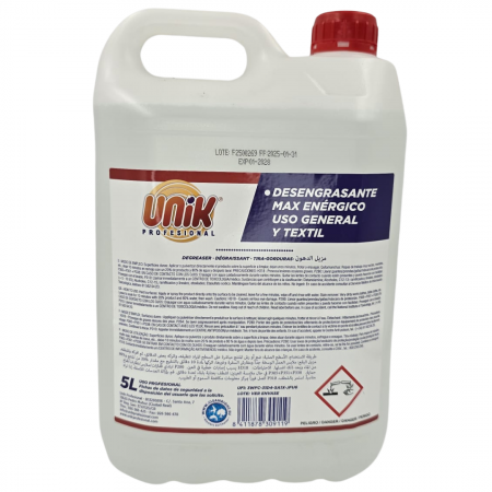Solutii curatat profesionale - Degresant max uz general si textil 5 L