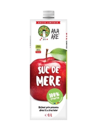 Alimente - Ana are Suc de Mere 1L - Fara Zahar
