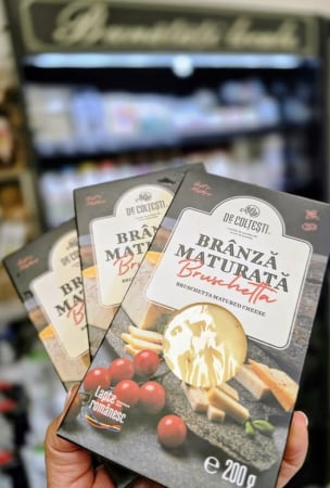 Lactate din Apuseni - Branza Maturata Bruschetta 200g