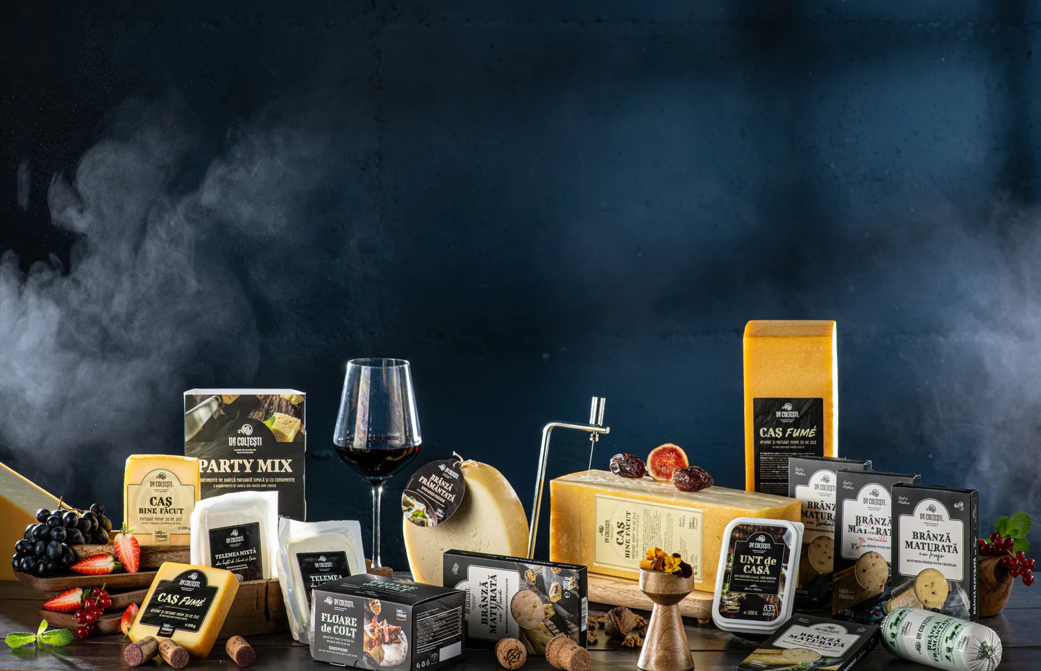 Branza Maturata cu Busuioc 200g [2]