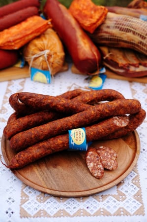 Carmangerie - Carnat de casa afumat - 0.5 KG