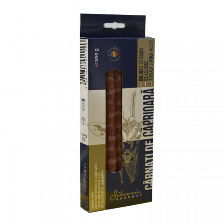 Produse din Vanat - Carnati cu carne de caprioara 200g
