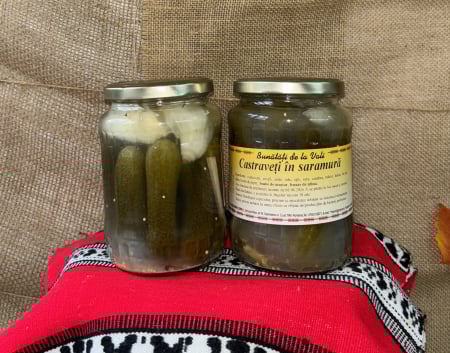 Muraturi si zacusti - Castraveti in Saramura 720ML - Somcuta Mare