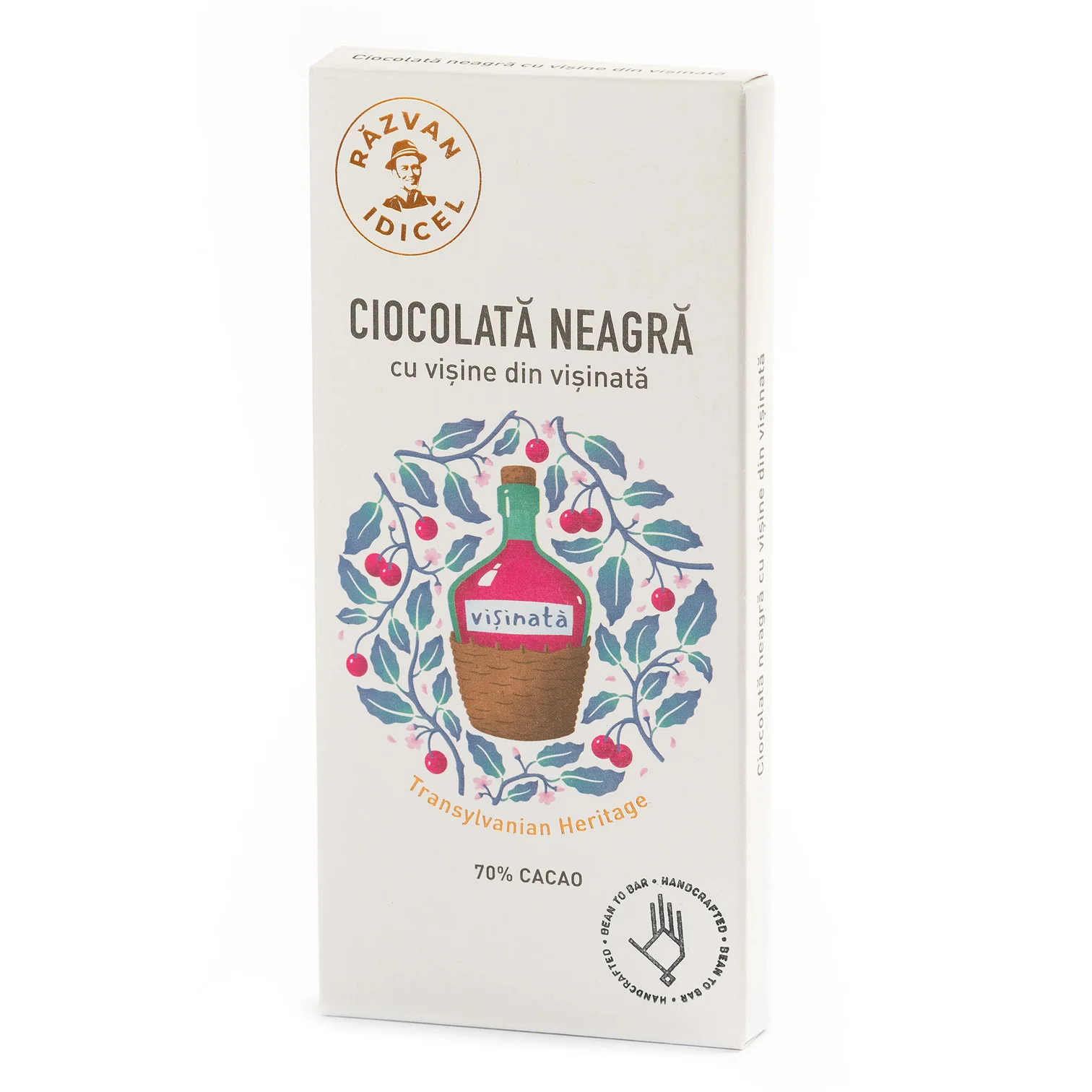 Ciocolata Neagra cu Visine din Visinata 80g - Razvan Idicel [3]