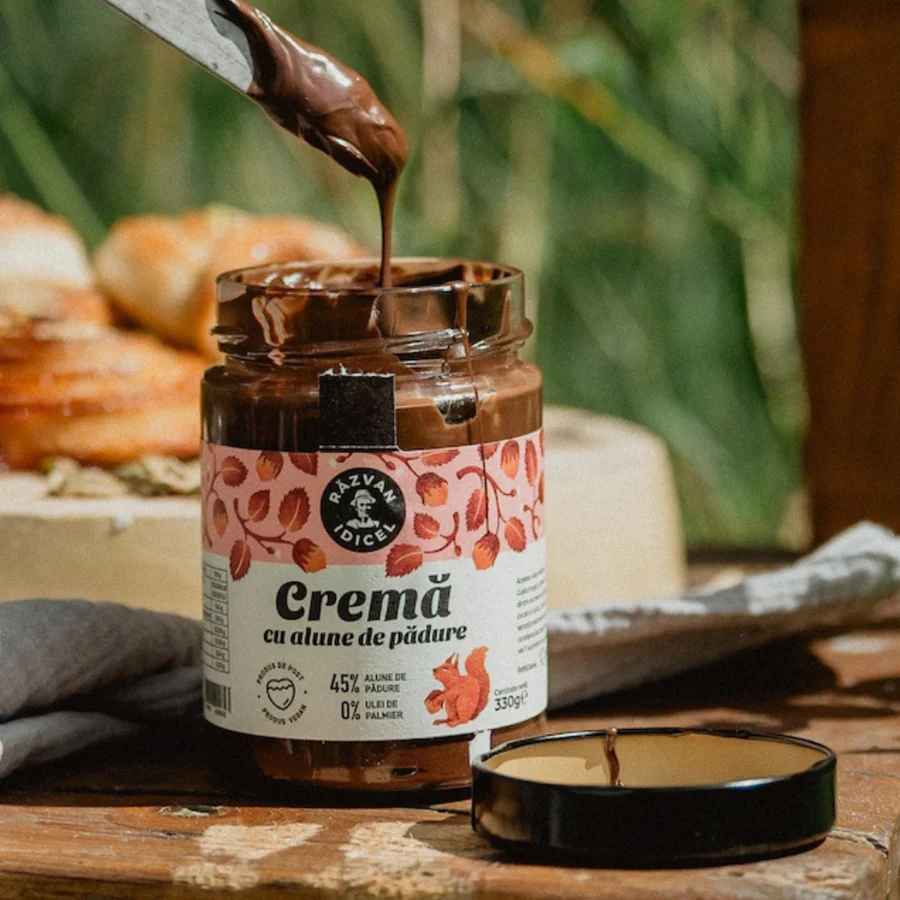 Crema de Alune de Padure cu Cacao 330g - Razvan Idicel [3]