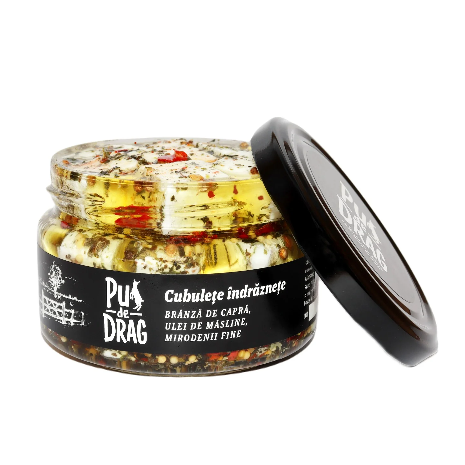 Cubulete Indraznete de Capra 250g - Pui de Drag [1]