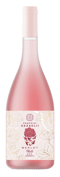Vinuri - Merlot Rose Demisec 0.75L - Domeniul Cazaclii