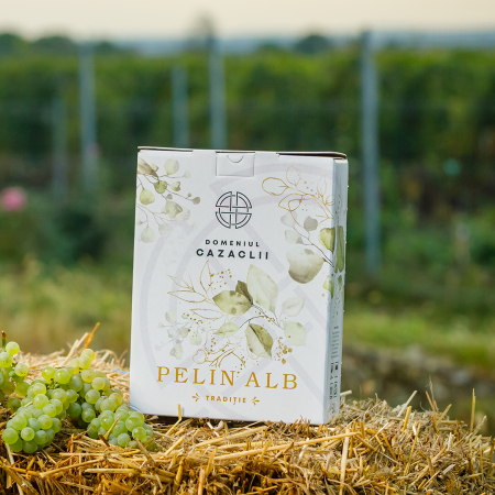 Vinuri - Pelin Alb Demidulce Bib 3L - Domeniul Cazaclii