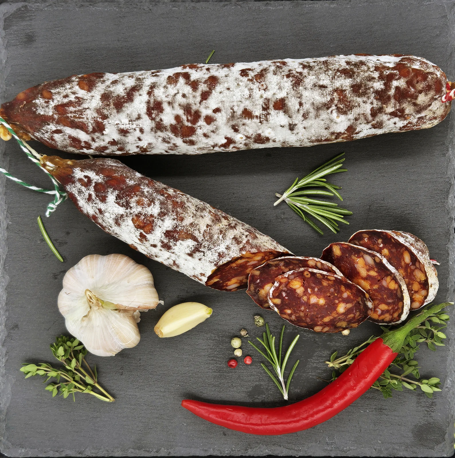 Produse din Vanat - Salam Cerb - 0.25 KG