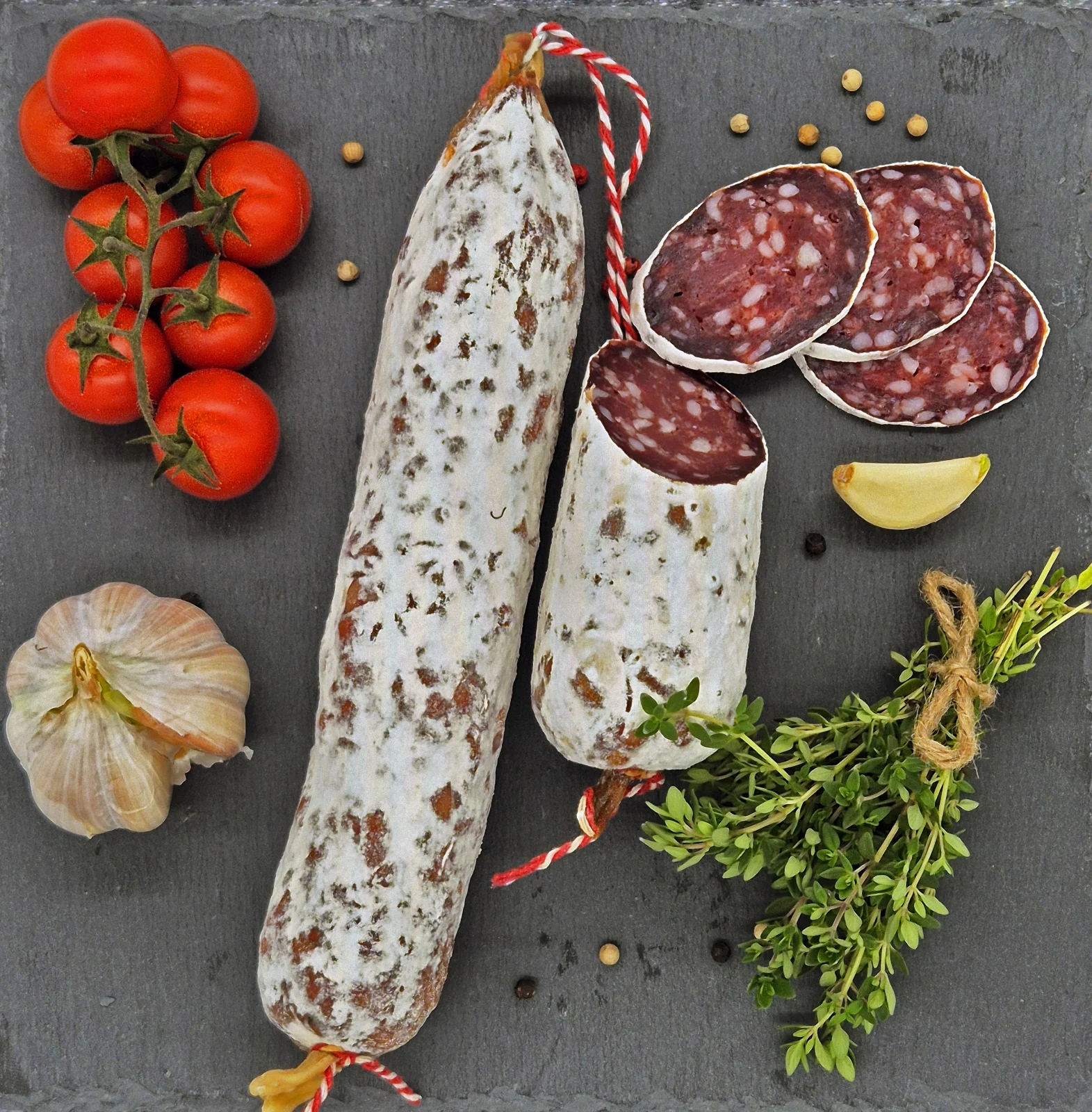 Produse din Vanat - Salam Mistret - 0.25 KG