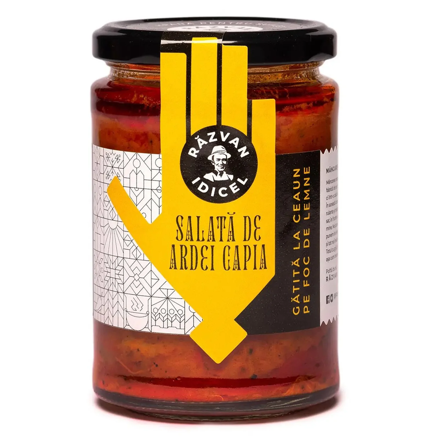 Muraturi si zacusti - Salata de Ardei Capia 320g - Razvan Idicel